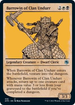 Barrowin of Clan Undurr Showcase 336/281 (Adventures in the Forgotten Realms)  | Good Games Modbury