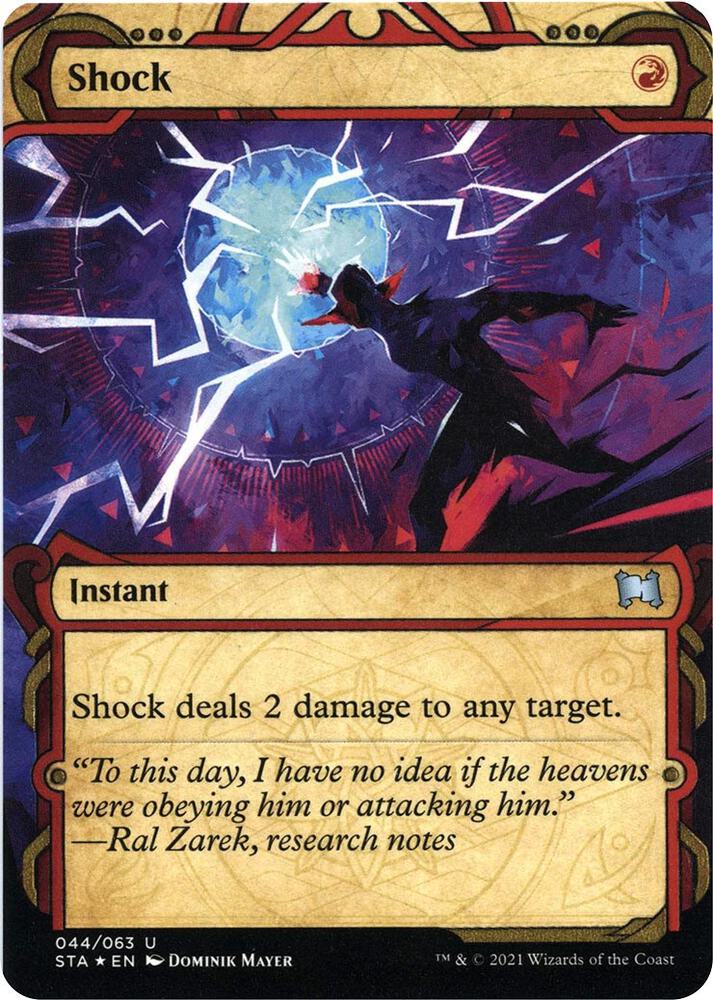 Shock  44 (Strixhaven: Mystical Archives)  - Etched Foil | Good Games Modbury