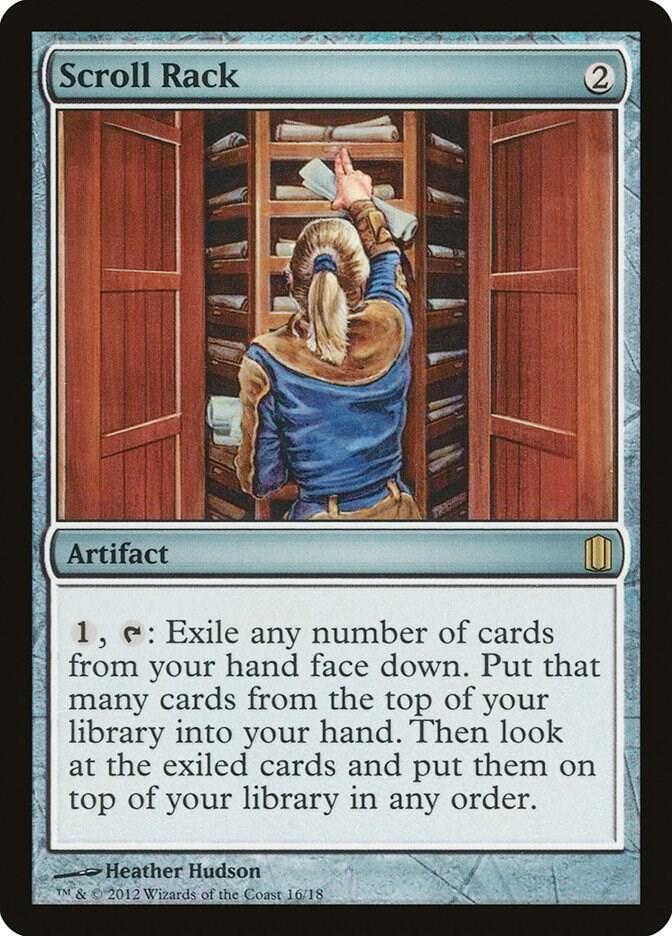 Scroll Rack 16/18 (Commander's Arsenal)  - Foil | Good Games Modbury