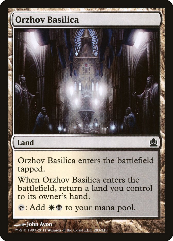 Orzhov Basilica [Commander 2011] | Good Games Modbury