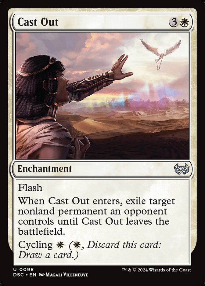 Cast Out 98/40 (Commander: Duskmourn: House of Horror)  | Good Games Modbury