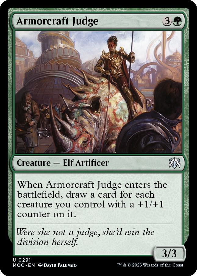 Armorcraft Judge 291/444 (Commander: March of the Machine)  | Good Games Modbury