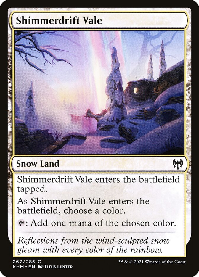 Shimmerdrift Vale 267 (Kaldheim)  - Foil | Good Games Modbury
