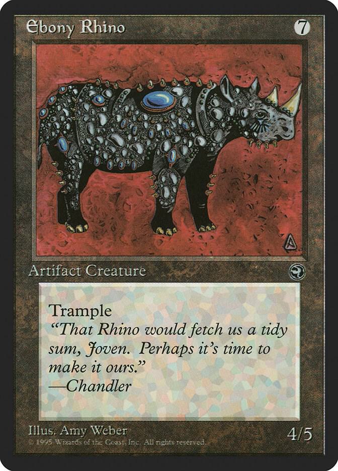 Ebony Rhino 106/140 (Homelands)  | Good Games Modbury