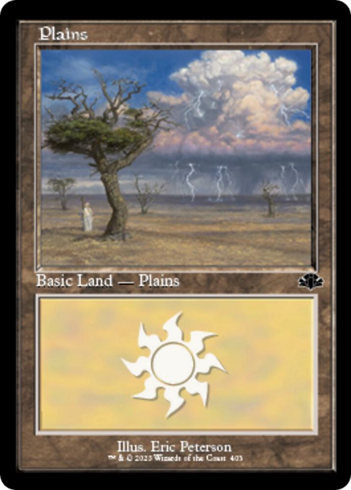 Plains 403 Retro Frame 403 (Dominaria Remastered)  | Good Games Modbury