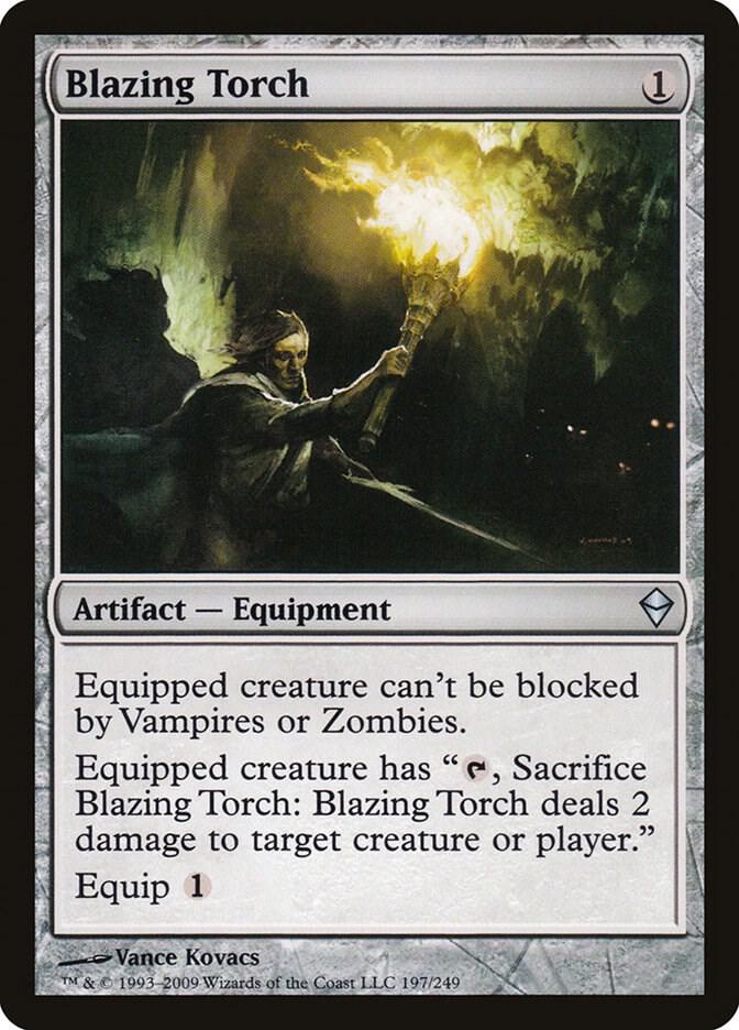 Blazing Torch 197/249 (Zendikar)  | Good Games Modbury