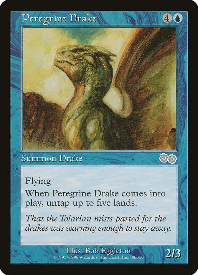Peregrine Drake 88/350 (Urza's Saga)  | Good Games Modbury