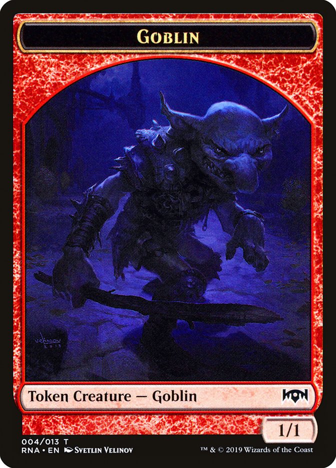 Goblin Token [Ravnica Allegiance Tokens] | Good Games Modbury