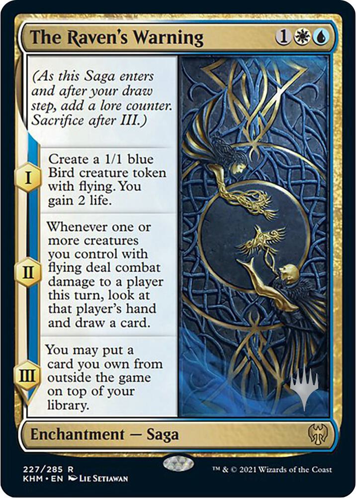 The Ravens Warning 227 (Promo Pack: Kaldheim)  - Foil | Good Games Modbury