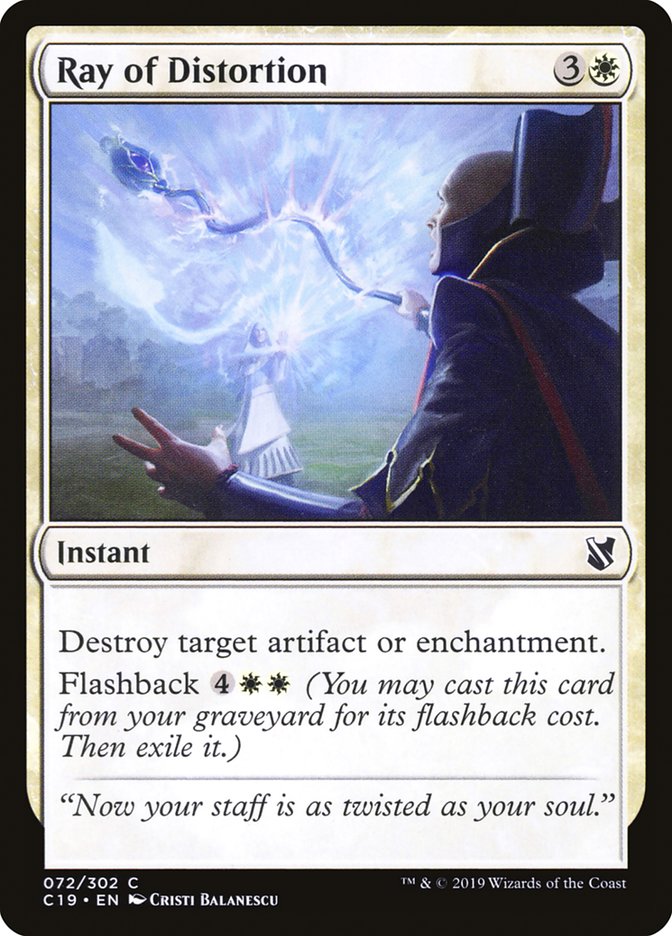 Ray of Distortion 72/302 (Commander 2019)  | Good Games Modbury