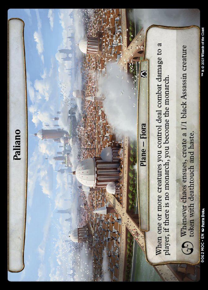 Paliano 62/79 (Planechase: March of the Machine)  | Good Games Modbury