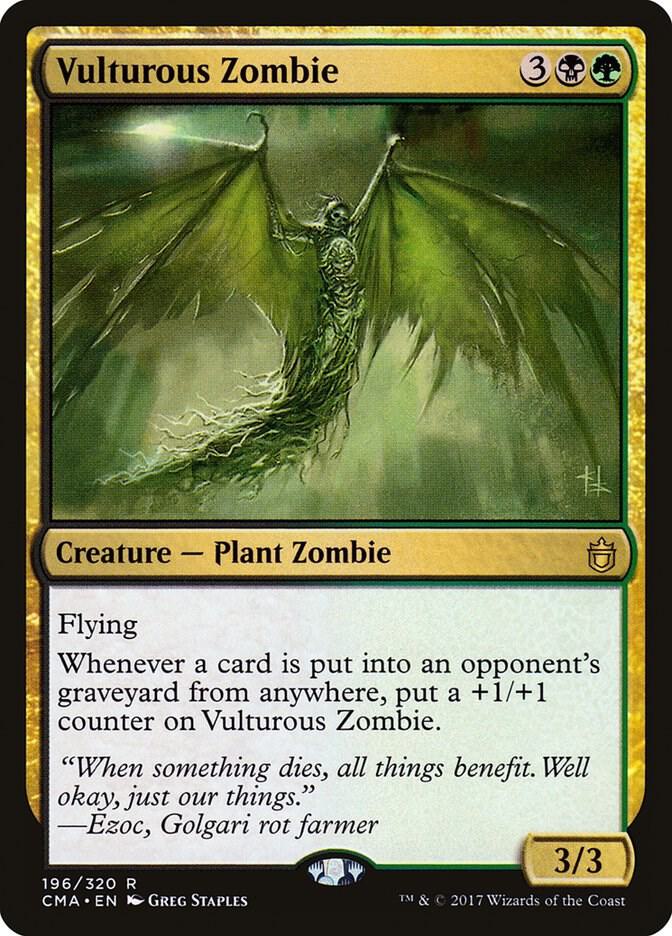Vulturous Zombie 196/320 (Commander Anthology)  | Good Games Modbury