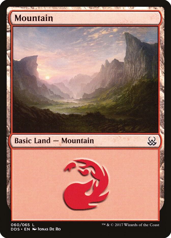 Mountain 60/65 (Duel Decks: Mind vs. Might)  | Good Games Modbury