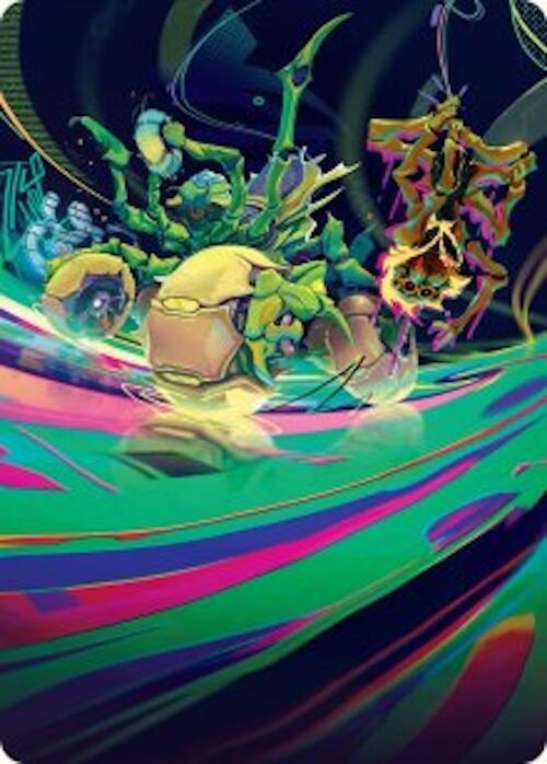 Thundering Broodwagon Art Card 48 (Art Series: Aetherdrift)  | Good Games Modbury