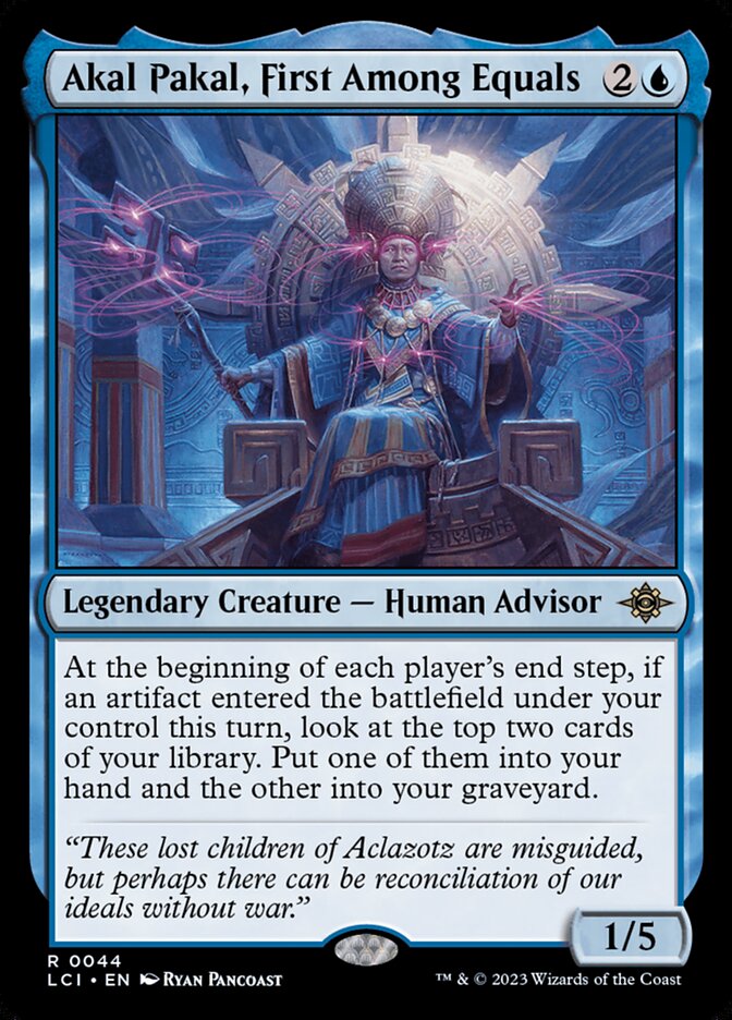 Akal Pakal, First Among Equals 44/291 (The Lost Caverns of Ixalan)  - Foil | Good Games Modbury