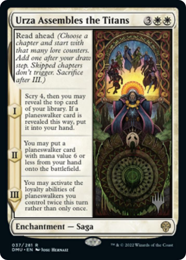 Urza Assembles the Titans 37 (Promo Pack: Dominaria United)  | Good Games Modbury
