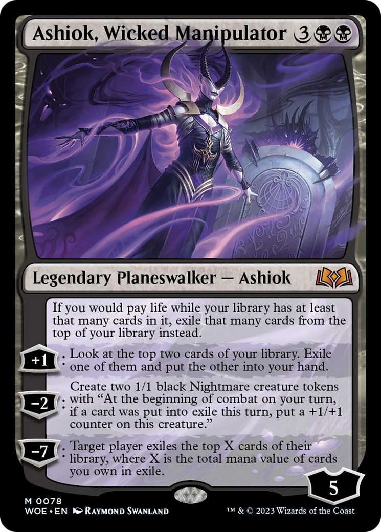 Ashiok, Wicked Manipulator [Wilds of Eldraine] | Good Games Modbury