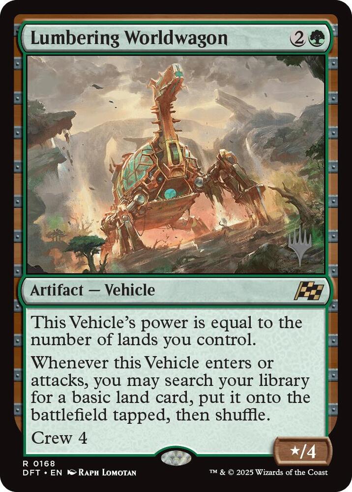 Lumbering Worldwagon 168 (Promo Pack: Aetherdrift)  | Good Games Modbury