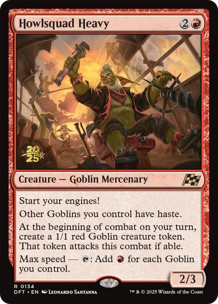 Howlsquad Heavy 134s/160 (Prerelease Cards)  - Foil | Good Games Modbury