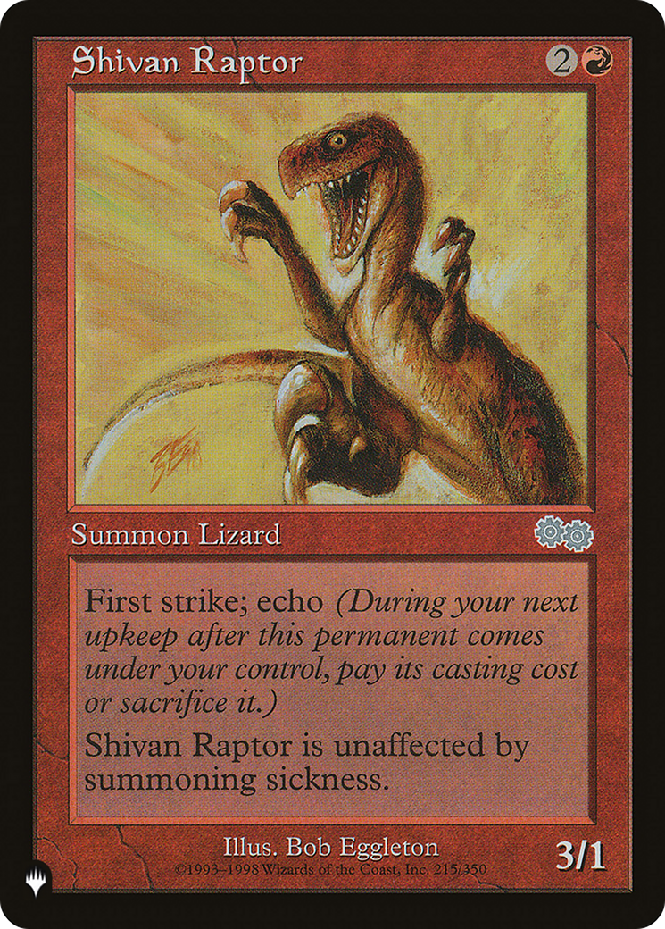 Shivan Raptor [The List Reprints] | Good Games Modbury