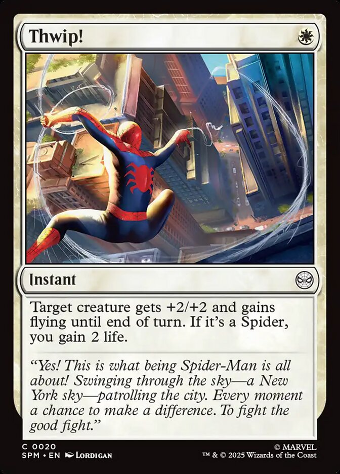Thwip! 20/198 (Marvel's Spider-Man)  - Foil | Good Games Modbury