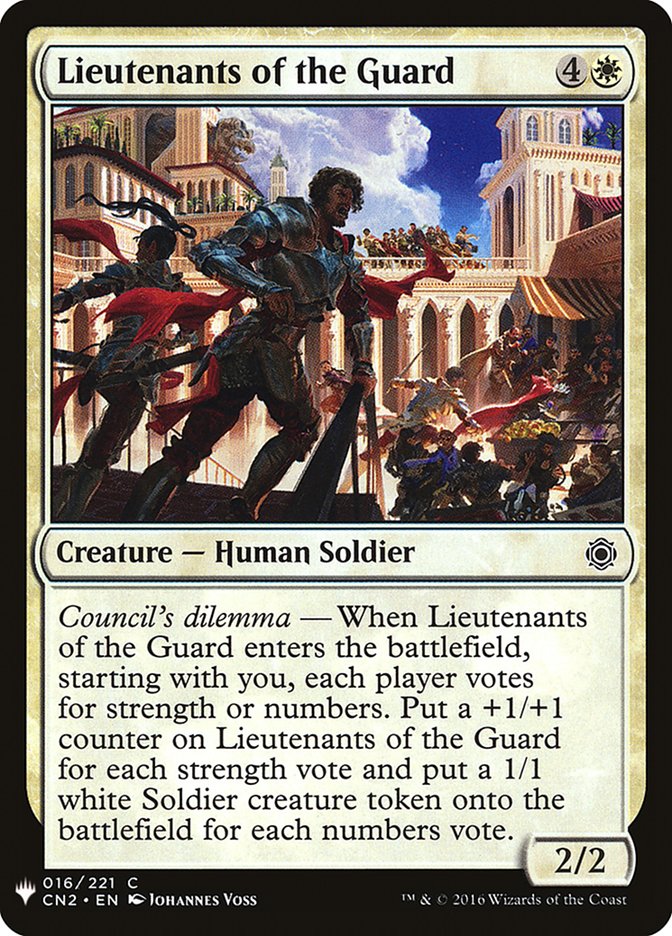 Lieutenants of the Guard [Mystery Booster] | Good Games Modbury