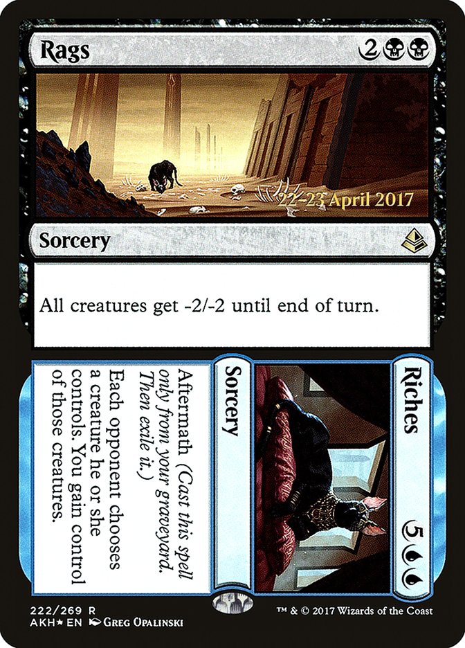 Rags // Riches [Amonkhet Prerelease Promos] | Good Games Modbury