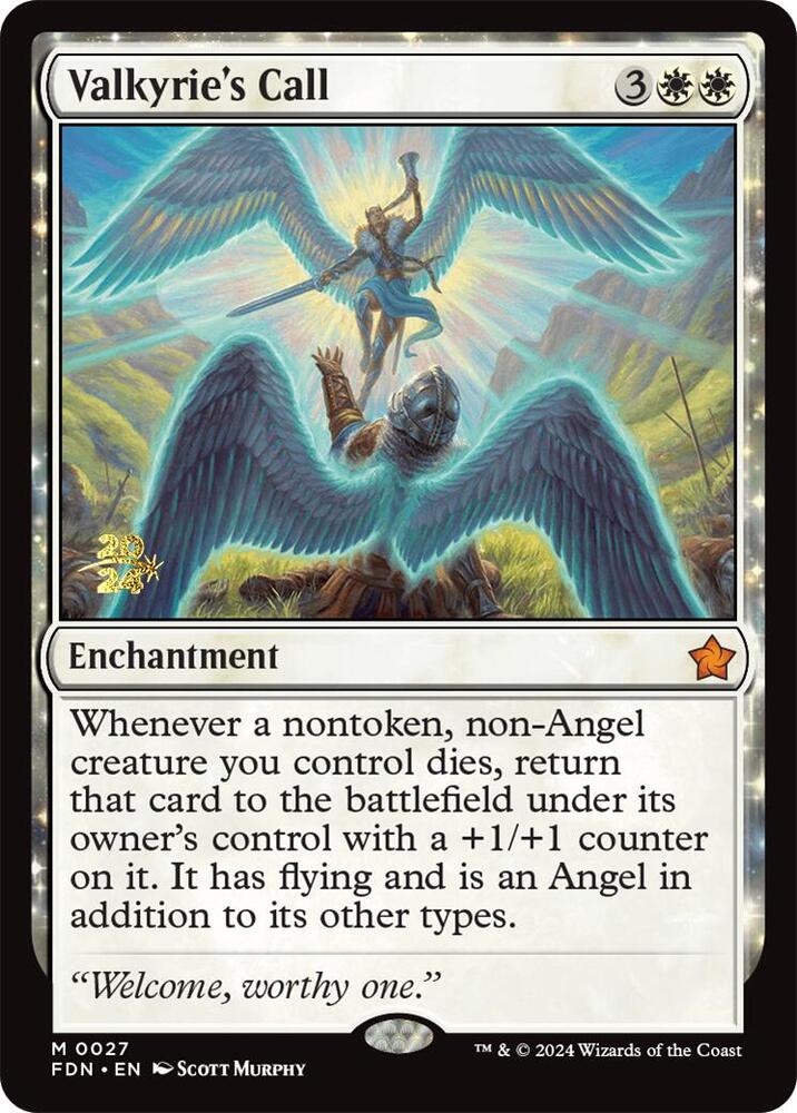 Valkyries Call 27s/101 (Prerelease Cards)  - Foil | Good Games Modbury
