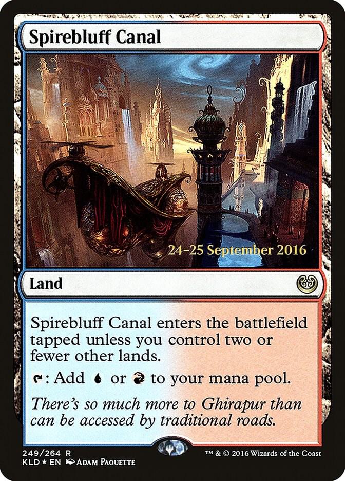 Spirebluff Canal KLD 249 (Prerelease Cards)  - Foil | Good Games Modbury