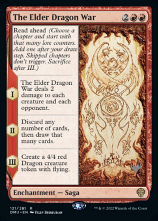 The Elder Dragon War (Promo Pack) [Dominaria United Promos] | Good Games Modbury