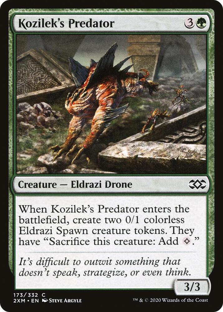 Kozilek's Predator 173/332 (Double Masters)  - Foil | Good Games Modbury