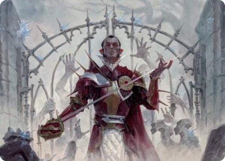Cemetery Gatekeeper Art Card [Innistrad: Crimson Vow Art Series] | Good Games Modbury