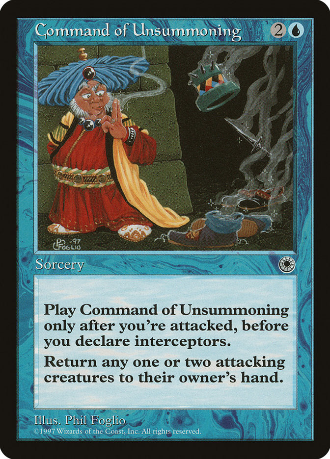 Command of Unsummoning 48/243 (Portal)  | Good Games Modbury