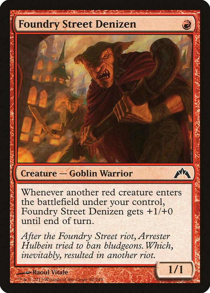 Foundry Street Denizen 92/249 (Gatecrash)  - Foil | Good Games Modbury