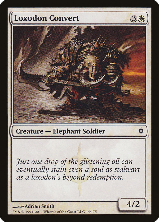 Loxodon Convert 14/175 (New Phyrexia)  - Foil | Good Games Modbury