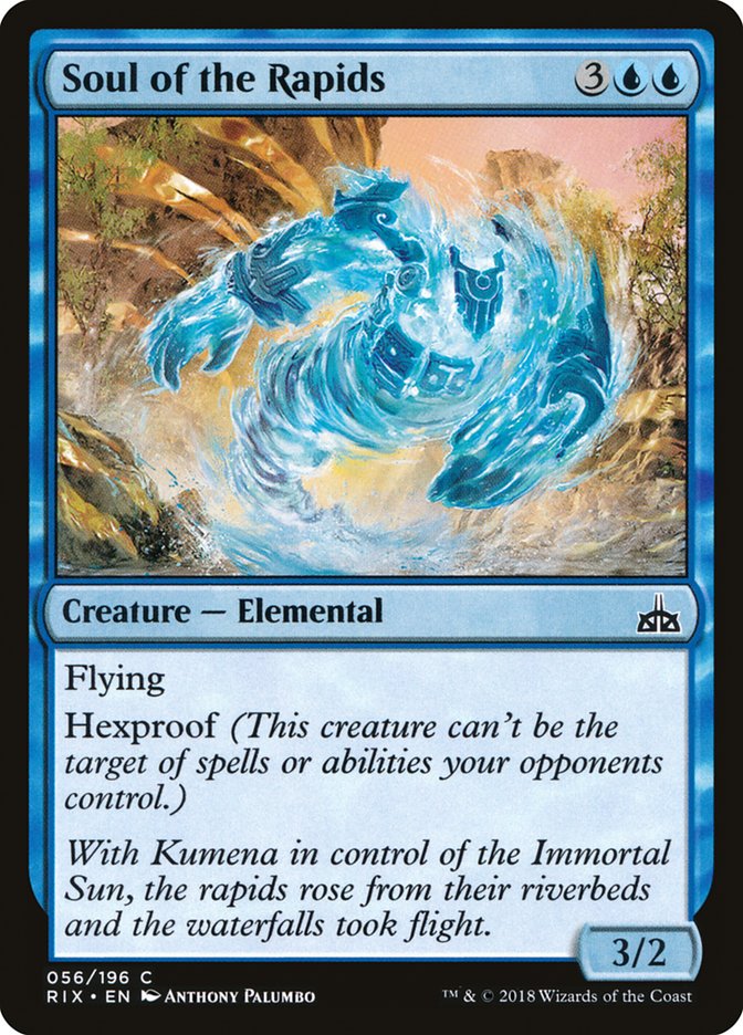 Soul of the Rapids 56/196 (Rivals of Ixalan)  - Foil | Good Games Modbury