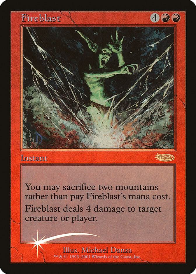 Fireblast 12/7 (FNM Promos)  - Foil | Good Games Modbury