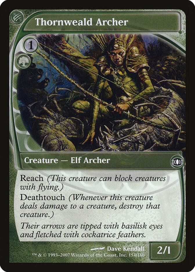 Thornweald Archer 154/180 (Future Sight)  - Foil | Good Games Modbury
