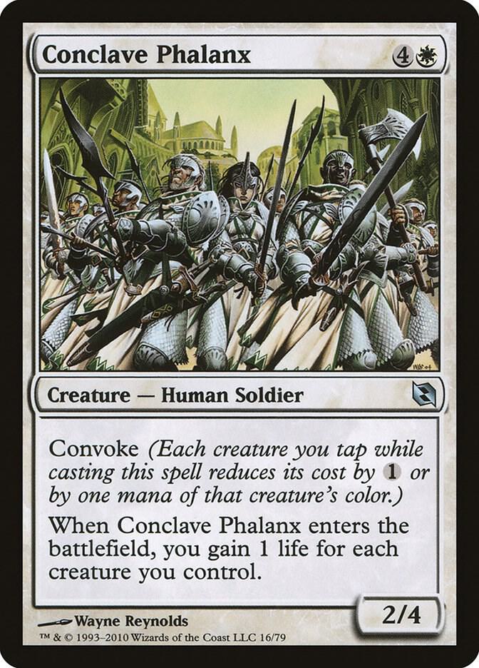 Conclave Phalanx 16/79 (Duel Decks: Elspeth vs. Tezzeret)  | Good Games Modbury
