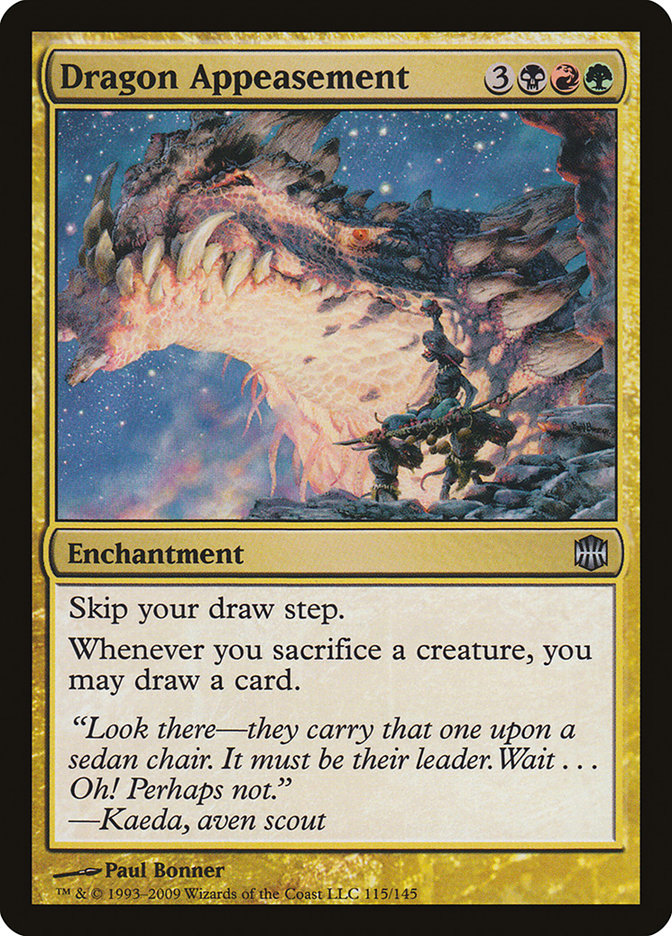 Dragon Appeasement 115/145 (Alara Reborn)  | Good Games Modbury