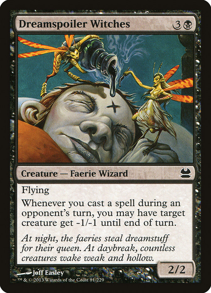 Dreamspoiler Witches 81/229 (Modern Masters)  - Foil | Good Games Modbury
