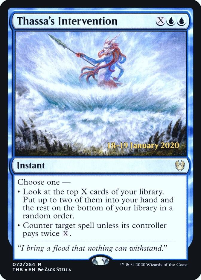 Thassas Intervention 72s/137 (Prerelease Cards)  - Foil | Good Games Modbury