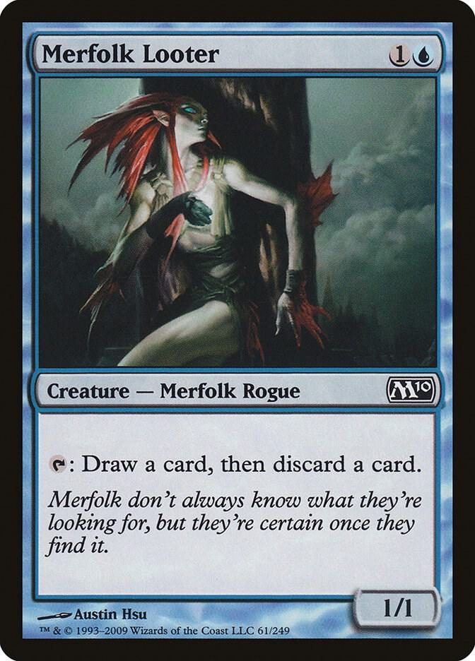 Merfolk Looter 61/249 (Magic 2010 (M10))  - Foil | Good Games Modbury