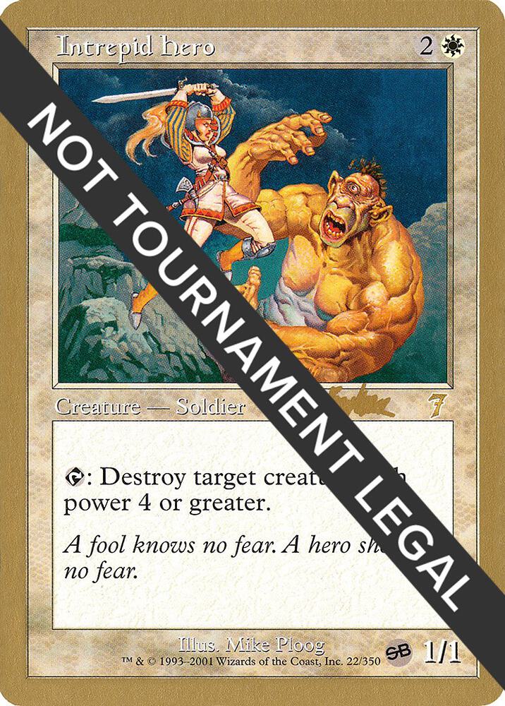 Intrepid Hero 2002 Brian Kibler 7ED SB bk22sb/153 (World Championship Decks)  | Good Games Modbury