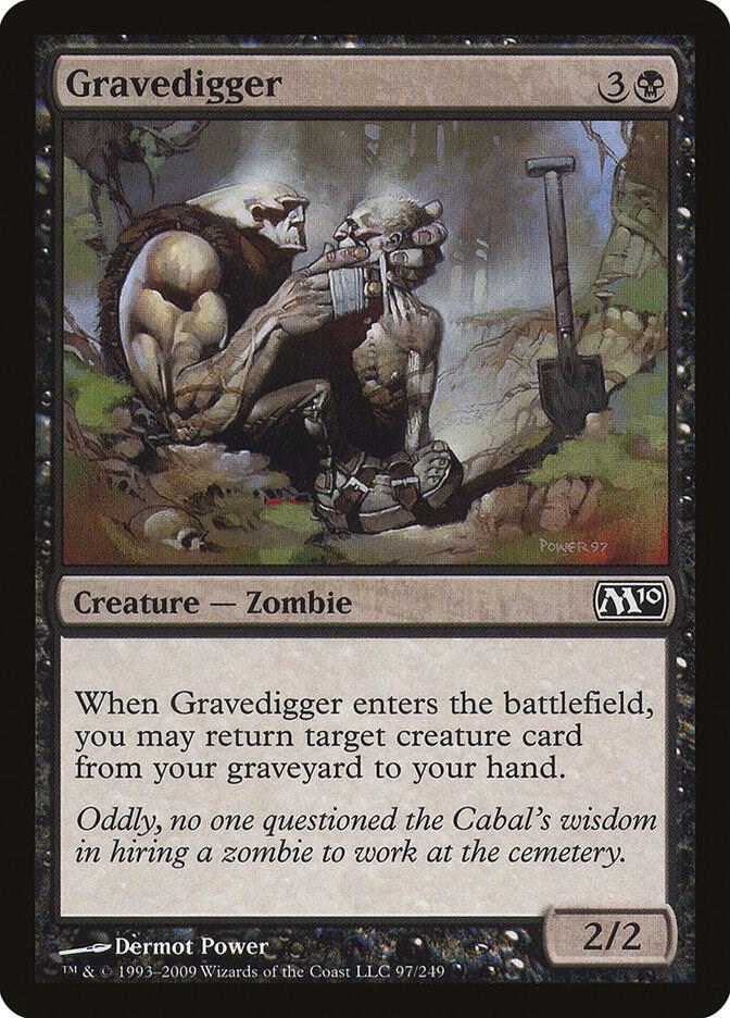 Gravedigger 97/249 (Magic 2010 (M10))  | Good Games Modbury
