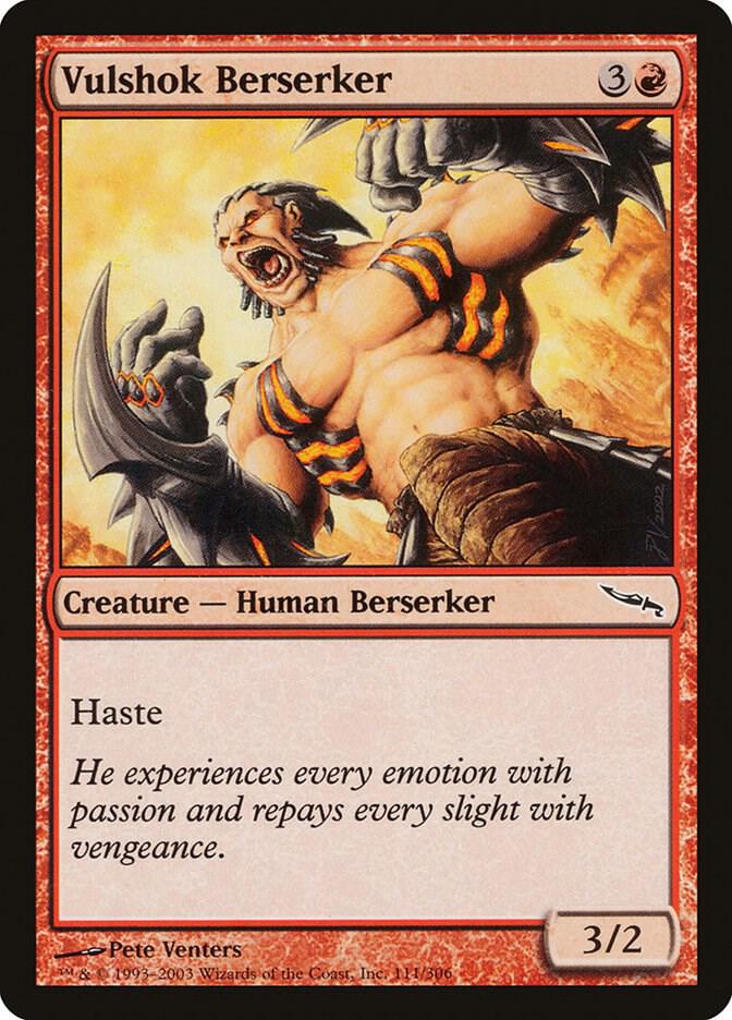 Vulshok Berserker 111/306 (Mirrodin)  - Foil | Good Games Modbury