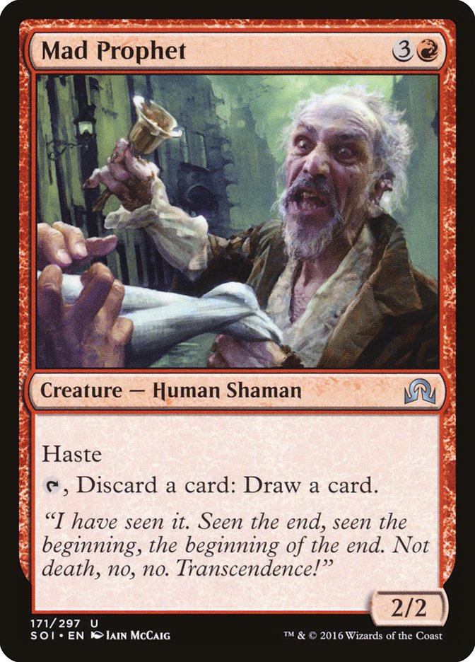 Mad Prophet [Shadows over Innistrad] | Good Games Modbury