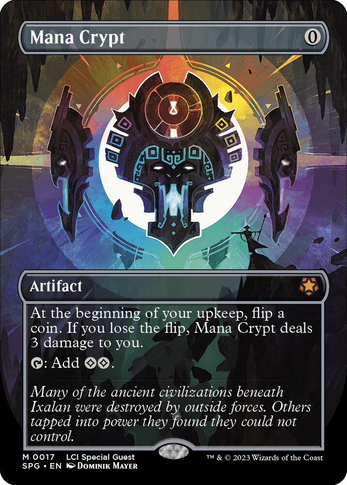 Mana Crypt 17/0 (Special Guests)  - Borderless | Good Games Modbury