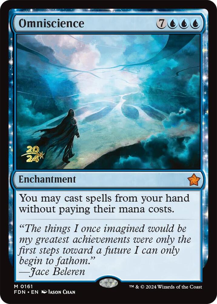 Omniscience FDN 161s/101 (Prerelease Cards)  - Foil | Good Games Modbury