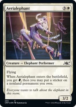 Aerialephant Galaxy Foil 288/244 (Unfinity)  - Foil | Good Games Modbury